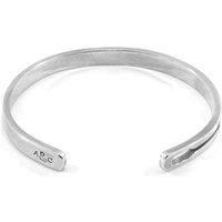 ANCHOR & CREW Men's Tullett Paddle Cutout Wayfarer Silver Bangle