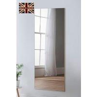 Yearn Mirrors Simple Full Length Frameless Mirror Gold 170x60cm | Size: 170x60 cm