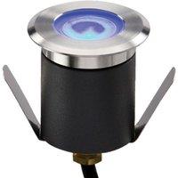 Netlighting High Output LED Blue Mini Ground Light comes with cable. NonDimmable 230V IP65 1.5W in Grey