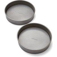 Morphy Richards Loose Base Shallow Cake Tin Set in Grey