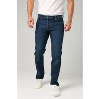 French Connection Men's Cotton Straight Leg Stetch Denim Jeans in Blue | Size: 32