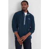 TOG24 Men's 'Horth' Half Zip Sweat in Dark Blue | Size: 6XL