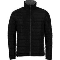 SOL'S Men's Ride Padded Water Repellent Jacket in Black | Size: Small