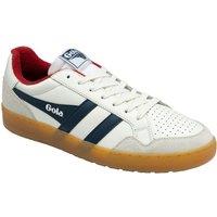 Gola Classics Men's 'Eagle '86' Lace-Up Trainers in White | Size: 10