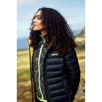 Weird Fish Women's Eshka Lightweight Padded Jacket in Dark Navy | Size: 8