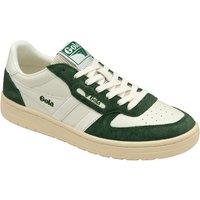 Gola Classics Women's 'Hawk 89' Leather Lace-Up Trainers in Off-White | Size: 7
