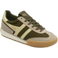 Gola Classics Women's 'Pacer' Lace-Up Trainers in Khaki | Size: 6