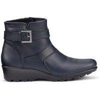Hotter Women's 'Foxton' Boots in Navy | Size: 5