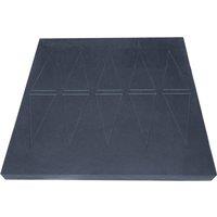 Aidapt Easy Threshold Rubber Ramp 60X760x750 in Black