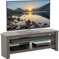 AVF Calibre Plus 1.15m TV Stand With Glass Shelf, For TVs Up To 55 in Grey