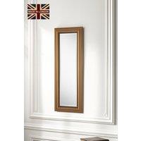 Yearn Mirrors Classic Gold Beaded Mirror 131x47cm | Size: 131x47 cm
