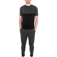 Liverpool FC Men's Adults Premium Pyjama Set in Grey | Size: 2XL