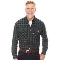 Chums Men's Kilbeggan Check Shirt in Green | Size: 2XL