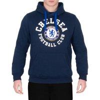 Chelsea FC Men's Adults Hoodie in Navy | Size: Large
