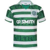 Celtic FC Men's Adults Retro Shirt in Green | Size: Large