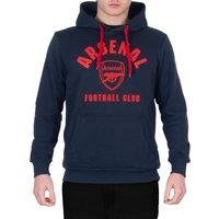Arsenal FC Men's Adults Hoodie in Navy | Size: 3XL