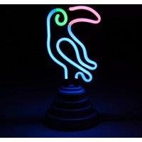 Nova Lighting Toucan Neon Light in White | Size: 12 inches