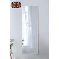 Yearn Mirrors Narrow Contemporary Wall Mirror in Black