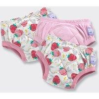 Bambino Mio Potty Training Pants for Girls & Boys - 3 Pack in Dusty Pink | Size: 3-4 Years
