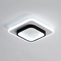 COMELY Modern LED Ceiling Light, 24W Square Ceiling Lamp, Cool White 6000K