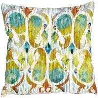 Benjamin Tate Design Cushions - Ikat vibrant (Cushion)