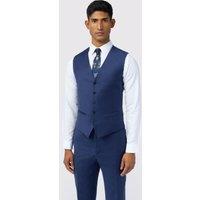 Ted Baker Men's Keats Flannel Slim Fit Waistcoat in Blue | Size: 40R