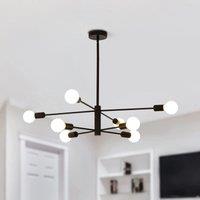 Garwarm 8 Light Sputnik Chandelier in Gold