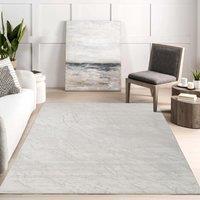 Desire Rugs Novu Modern Abstract Living Room Area Rug Metallic Sheen- Valley Beige | Size: 200 cm x 290 cm