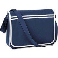 Bagbase Men's Retro Messenger Bag in Mid Navy