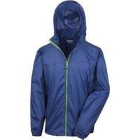 Result Men's Lightweight Packaway Jacket in Navy | Size: Small