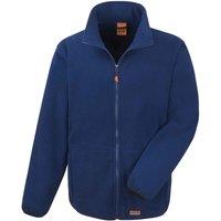 Result Men's Heavy Duty Fleece Jacket in Navy | Size: 2XL