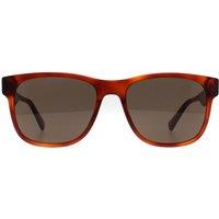 Banana Republic Men's Rectangle Havana Honey Brown BR 4008/S