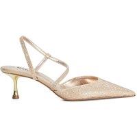 Dune London Women's 'Competition' Strappy Heels in Gold | Size: 7