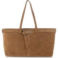 Apatchy London Women's The Esme Suede Bag in Tan