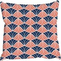 Benjamin Tate Design Cushions - Shell abstract art deco texture (Cushion)