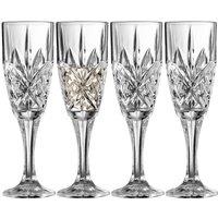 Galway Crystal 'Inisheer' Flute Set of Four in Clear
