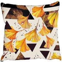 Benjamin Tate Design Cushions - Watercolour in autumn colours (Cushion)