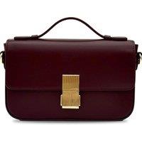 Apatchy London Women's The Flora Leather Bag in Burgundy