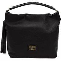 Pompei Donatella Women's Luxury Leather Shoulder Bag in Black