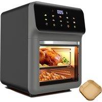 SPETLEK Air Fryer Digital Kitchen Oven Oil Free Low Fat Healthy Cooker in Black