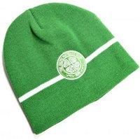 Celtic FC Men's Basic Knitted Beanie Hat in Green