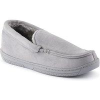 Pavers Men's Fur-Lined Slippers in Grey | Size: 11
