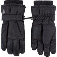 Heat Holders Boy's Childrens Black Winter Fleece Lined Waterproof Thermal Snow Ski Gloves | Size: 3-6 Years