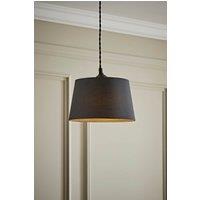 ValueLights Aspen Grey Tapered Easy Fit Pendant Lamp Shade in Pale Grey | Size: Medium