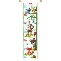 Vervaco H/CHART FOREST ANIMAL - Counted Cross Stitch Height Chart: Forest Animals II