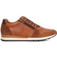 Dune London Men's Wide Fit 'Thame' Leather in Tan | Size: 11