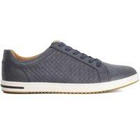 Dune London Men's Wide Fit 'Tezzy Weave' in Blue | Size: 7