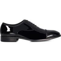 Dune London Men's Wide Fit 'Shuffle' Oxfords in Black | Size: 6
