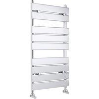 Balterley with 9 Flat Panels 915 BTU Chrome 950mm x 500mm in Silver