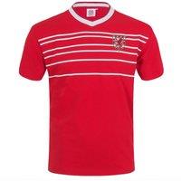 FA Wales Men's Adults Retro Shirt in Light Red | Size: 3XL